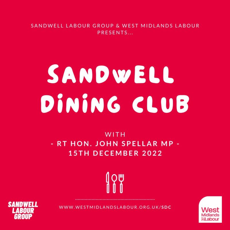 Sandwell Dining Club West Midlands Labour